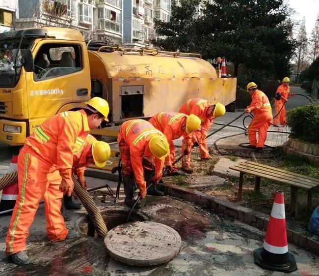 清河门市政管道清淤