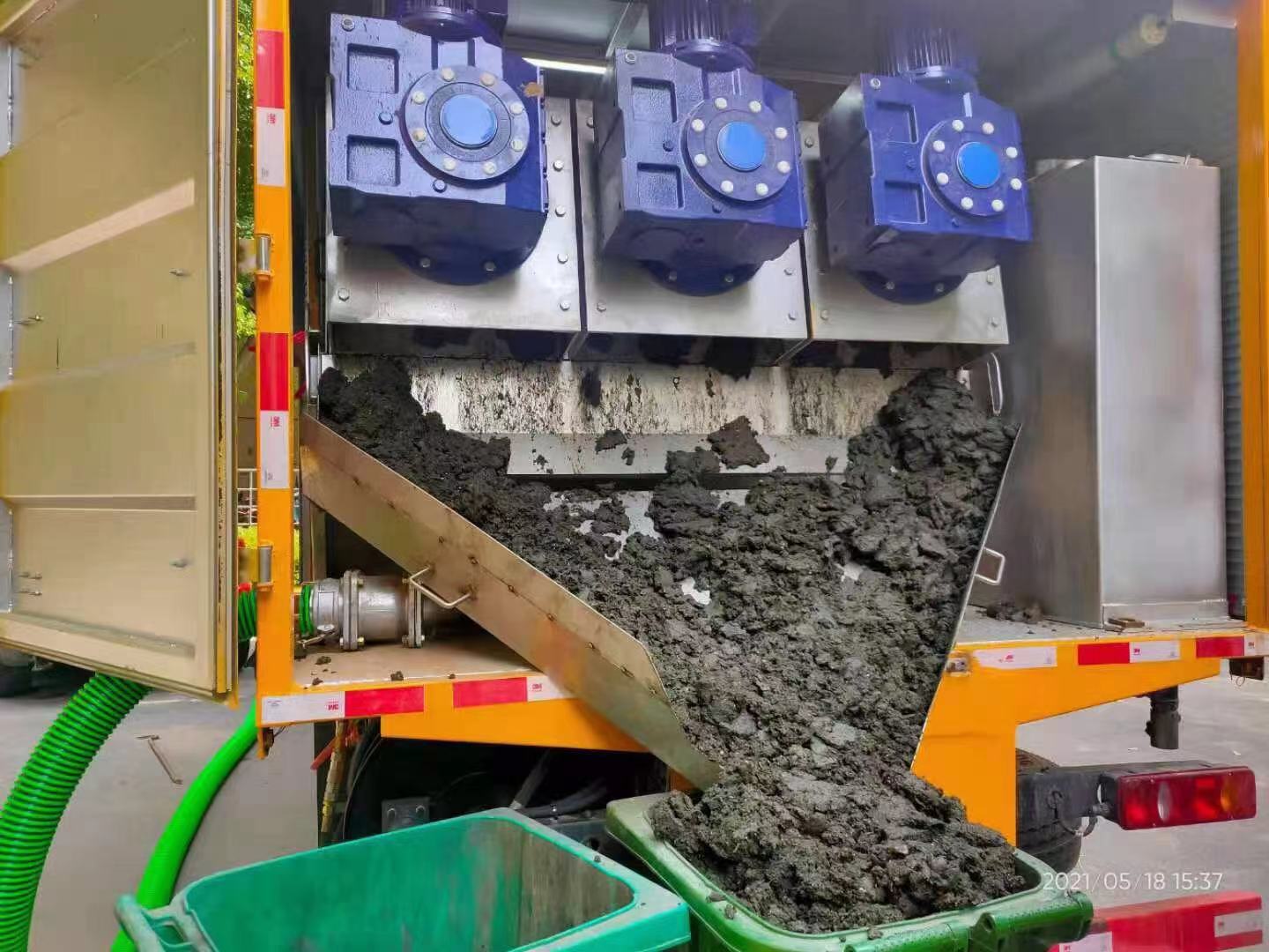 清河门化粪池清掏城市维护站-泥浆净化干湿分离处理